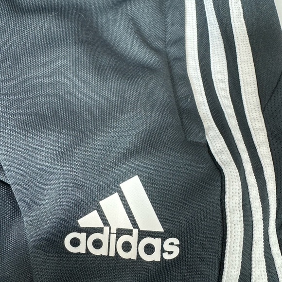 Adidas youth large tiro soccer pants charcoal, gray color - Picture 9 of 9